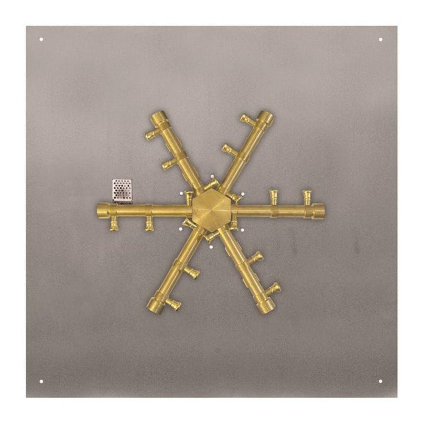 TrueFlame 24" Stainless Steel Square Flat Pan