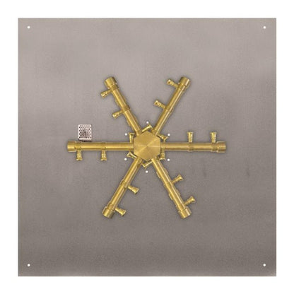 TrueFlame 24" Stainless Steel Square Flat Pan