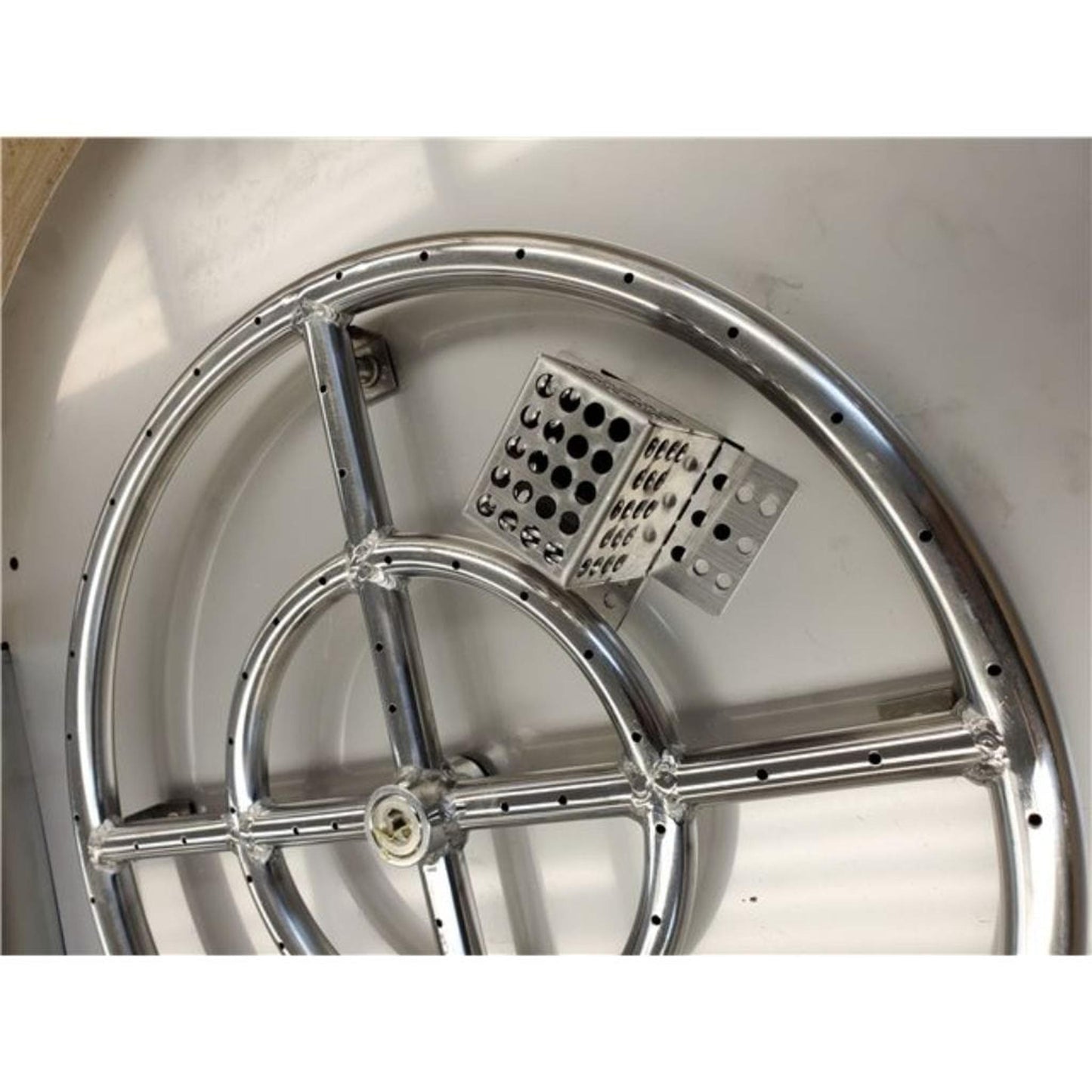 TrueFlame 30" Stainless Steel Round Flat Pan