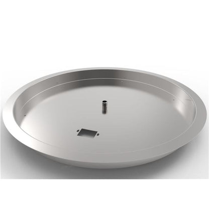 TrueFlame 30" Stainless Steel Round Flat Pan