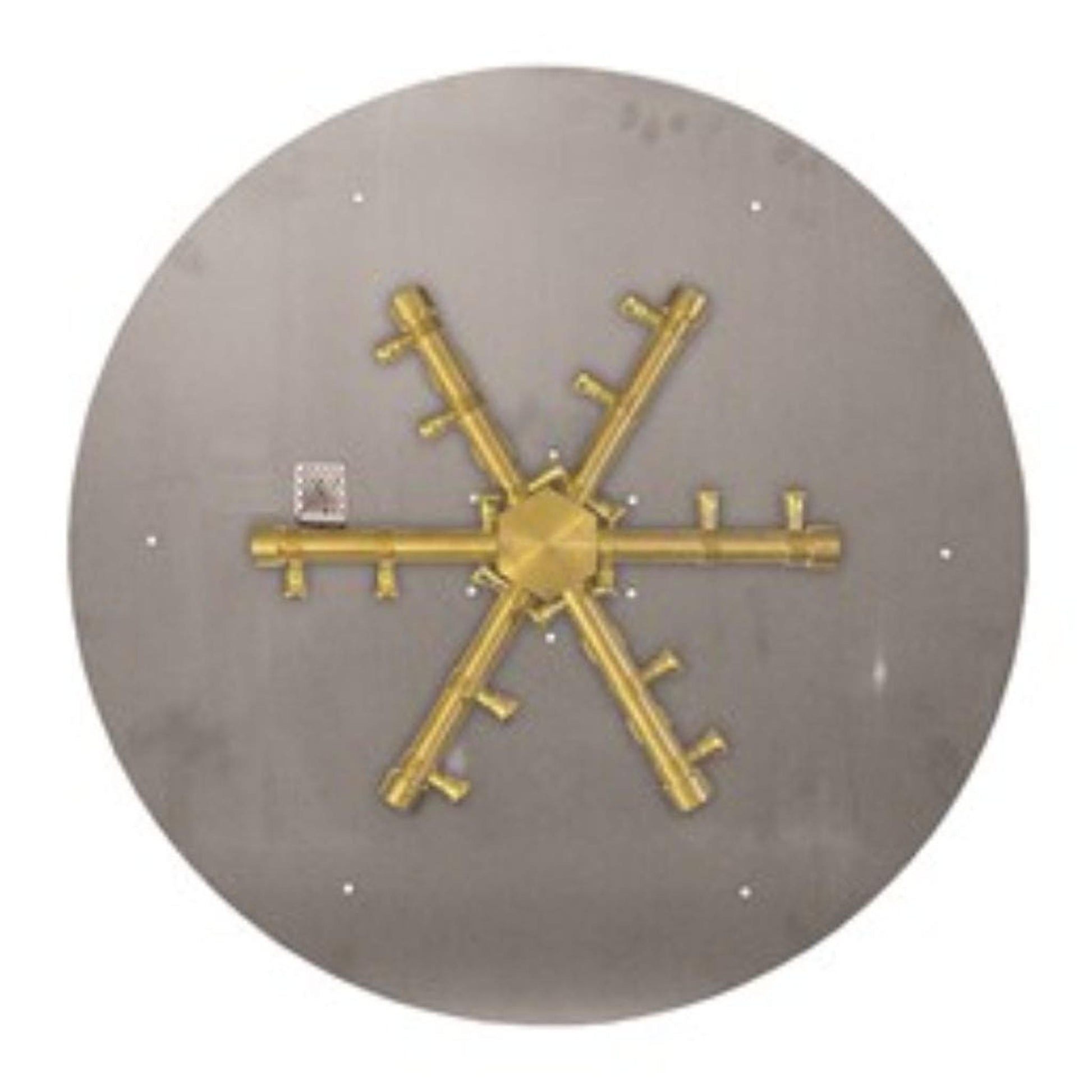 TrueFlame 34" Pro Series Round Flat Pan Propane Fire Pit Burner Kit With TPSI Ignition System