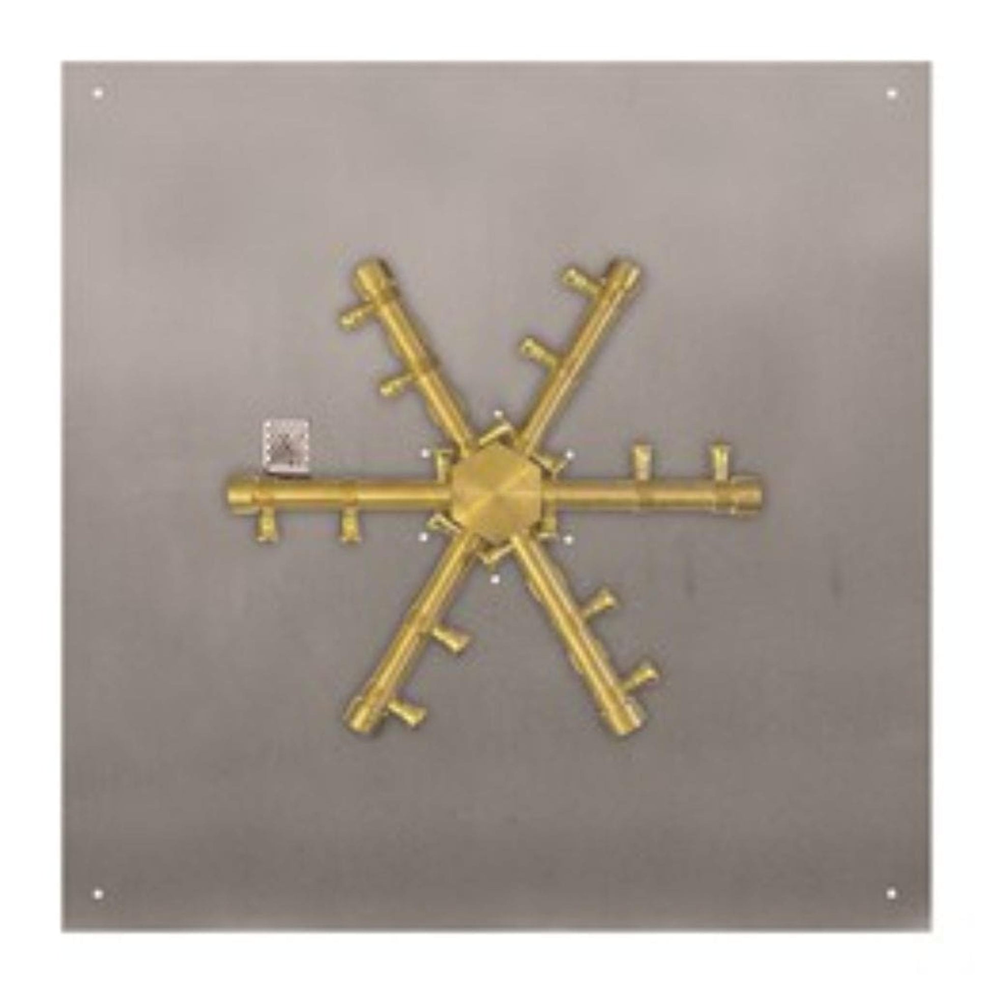 TrueFlame 34" Pro Series Square Flat Pan Propane Fire Pit Burner Kit With TPSI Ignition System