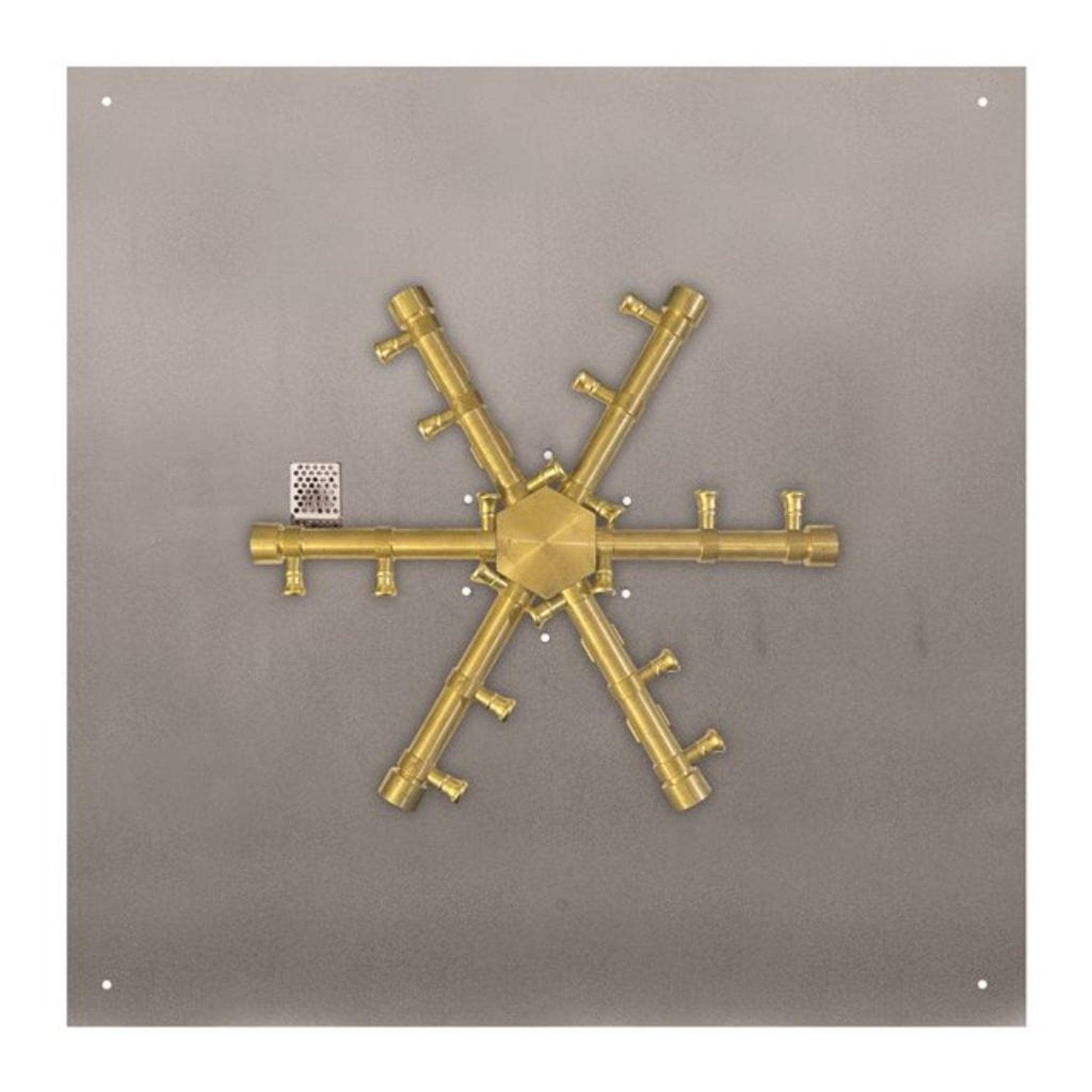 TrueFlame 36" Stainless Steel Square Flat Pan