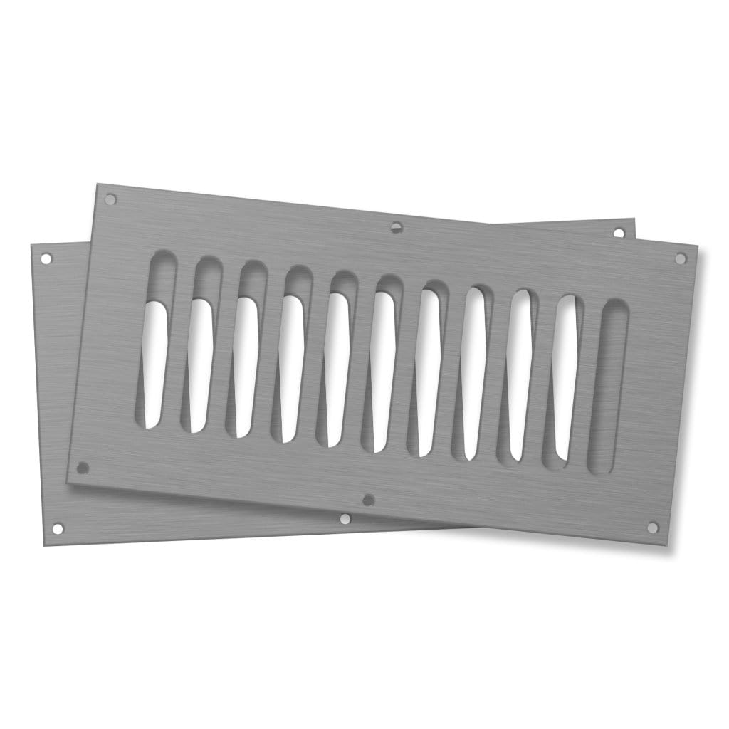 TrueFlame 6" x 12" Stainless Steel Fireplace Vent Kit
