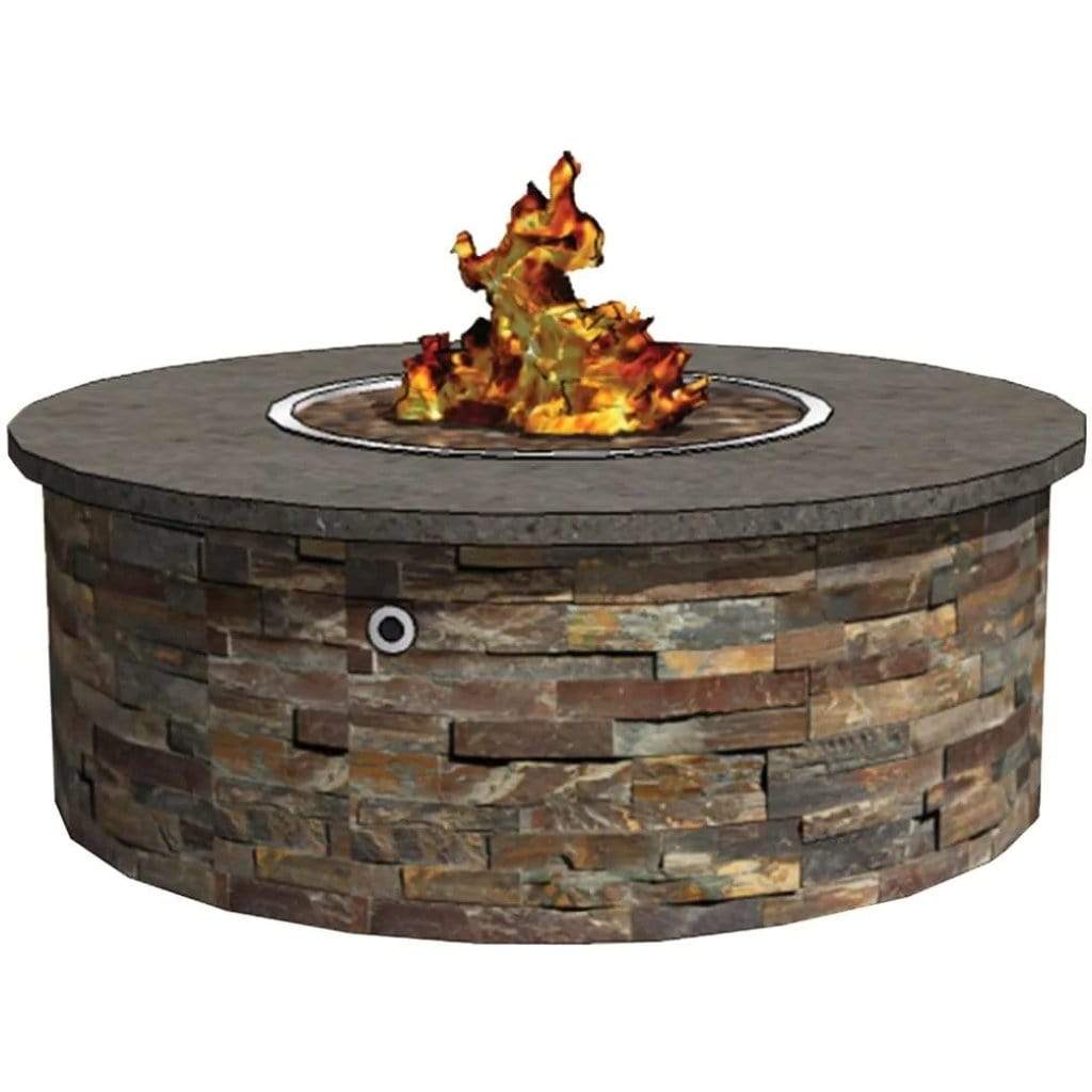 TrueFlame Round Ready To Finish Fire Pit Enclosure
