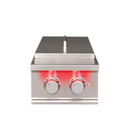 TrueFlame Stainless Steel Liquid Propane Double Side Burner
