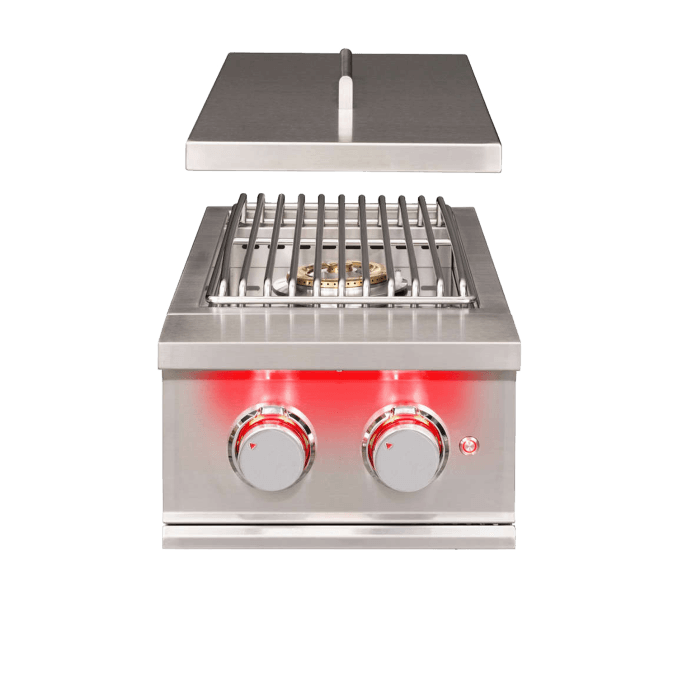 TrueFlame Stainless Steel Liquid Propane Double Side Burner