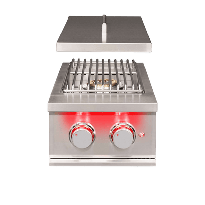 TrueFlame Stainless Steel Liquid Propane Double Side Burner