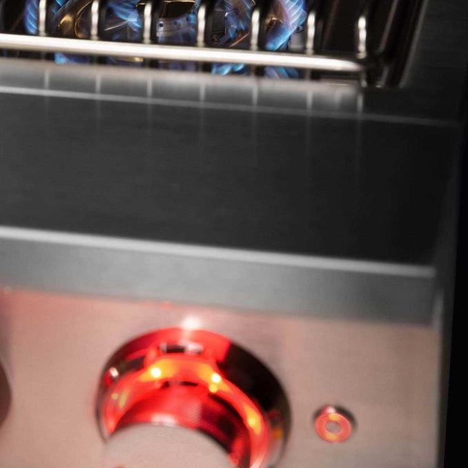 TrueFlame Stainless Steel Liquid Propane Double Side Burner