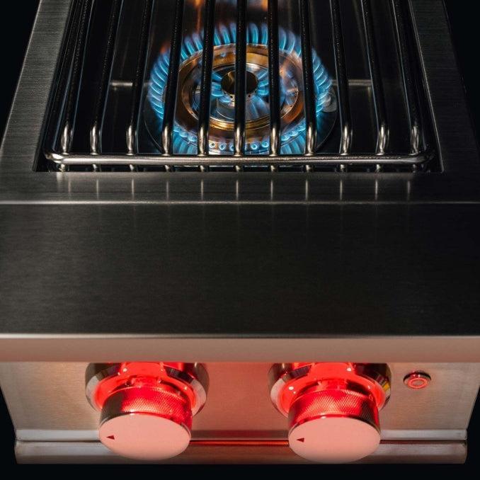 TrueFlame Stainless Steel Liquid Propane Double Side Burner