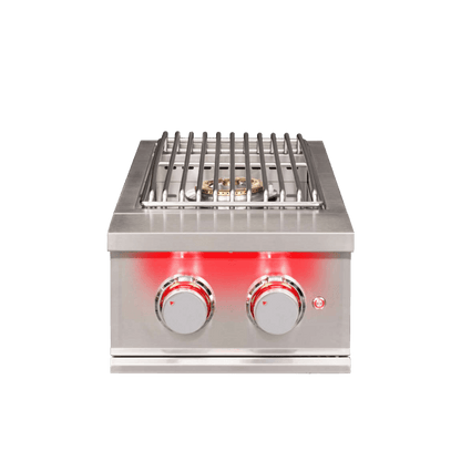 TrueFlame Stainless Steel Liquid Propane Double Side Burner