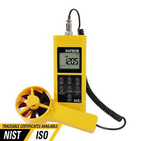 UEi Digital Anemometer With Humidity Tester