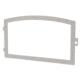 Valcourt Brushed Nickel Door Overlay for Lafayette II Wood Fireplace