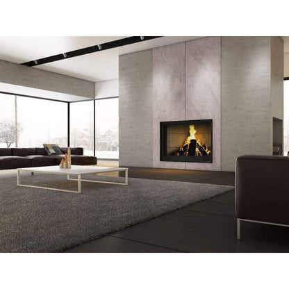 Valcourt Frontenac Clean Burning Decorative Wood Fireplace (including 4 Lengths of 8" X 36" Chimney)