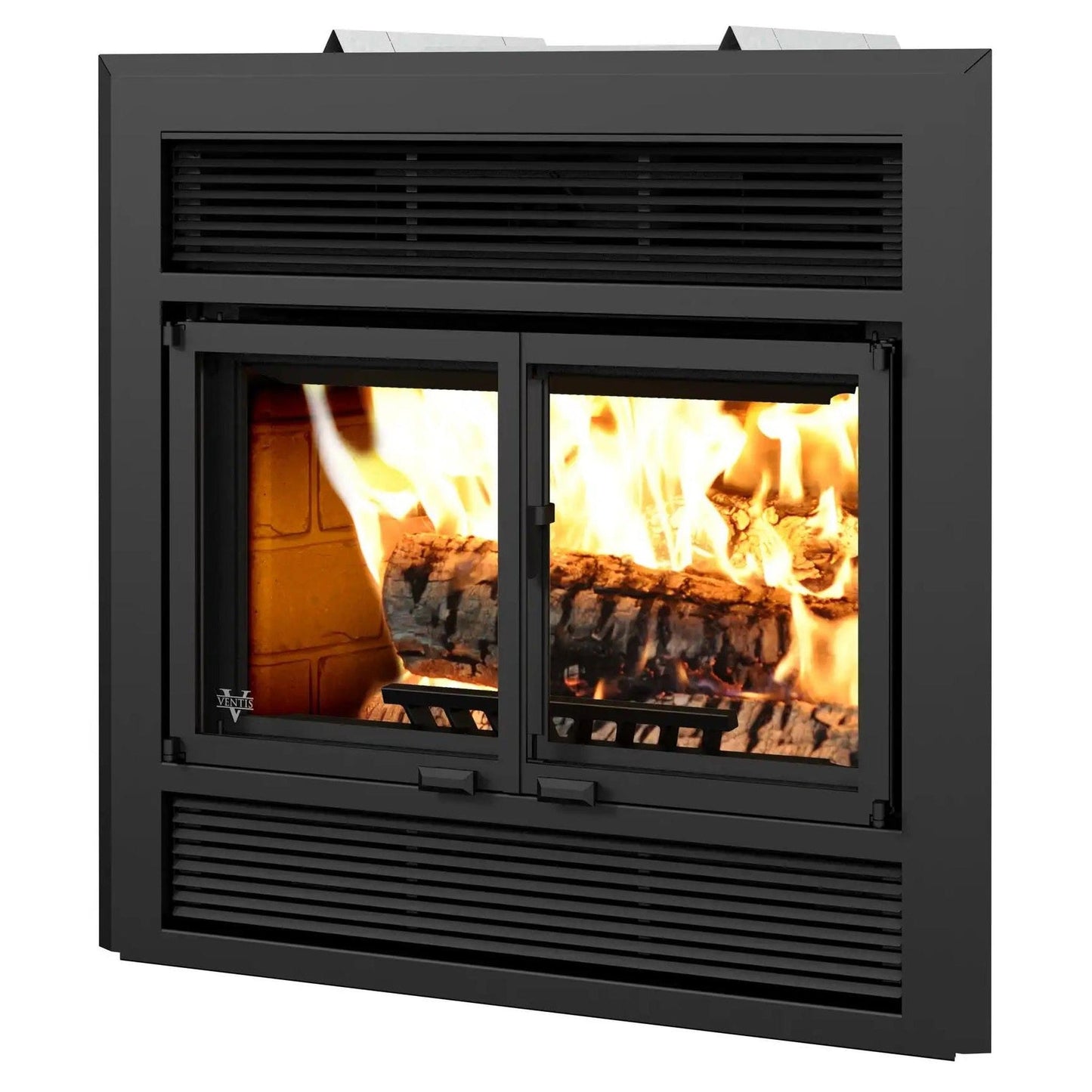 Ventis ME150 40" Black Direct Vent Wood Burning Fireplace