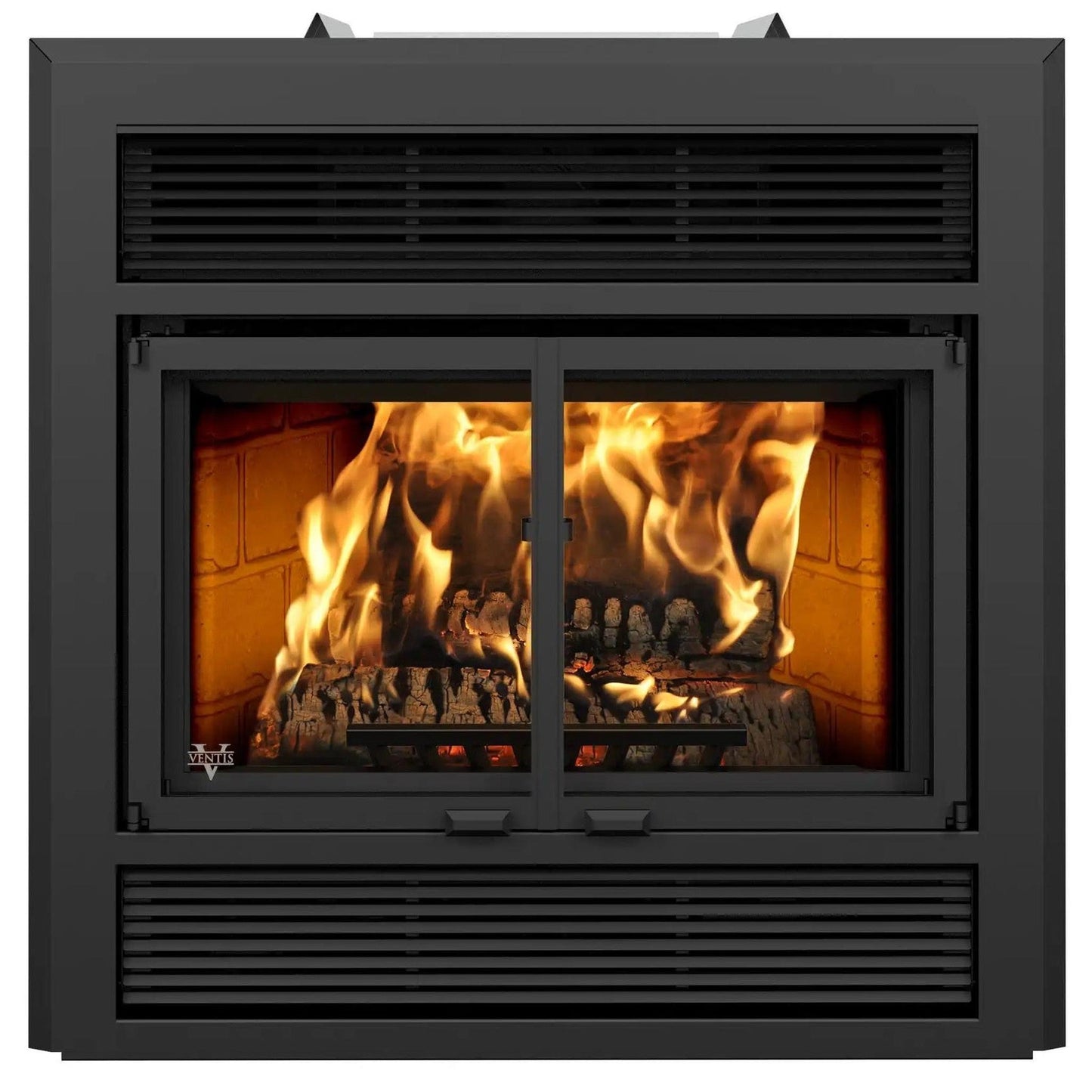 Ventis ME150 40" Black Direct Vent Wood Burning Fireplace