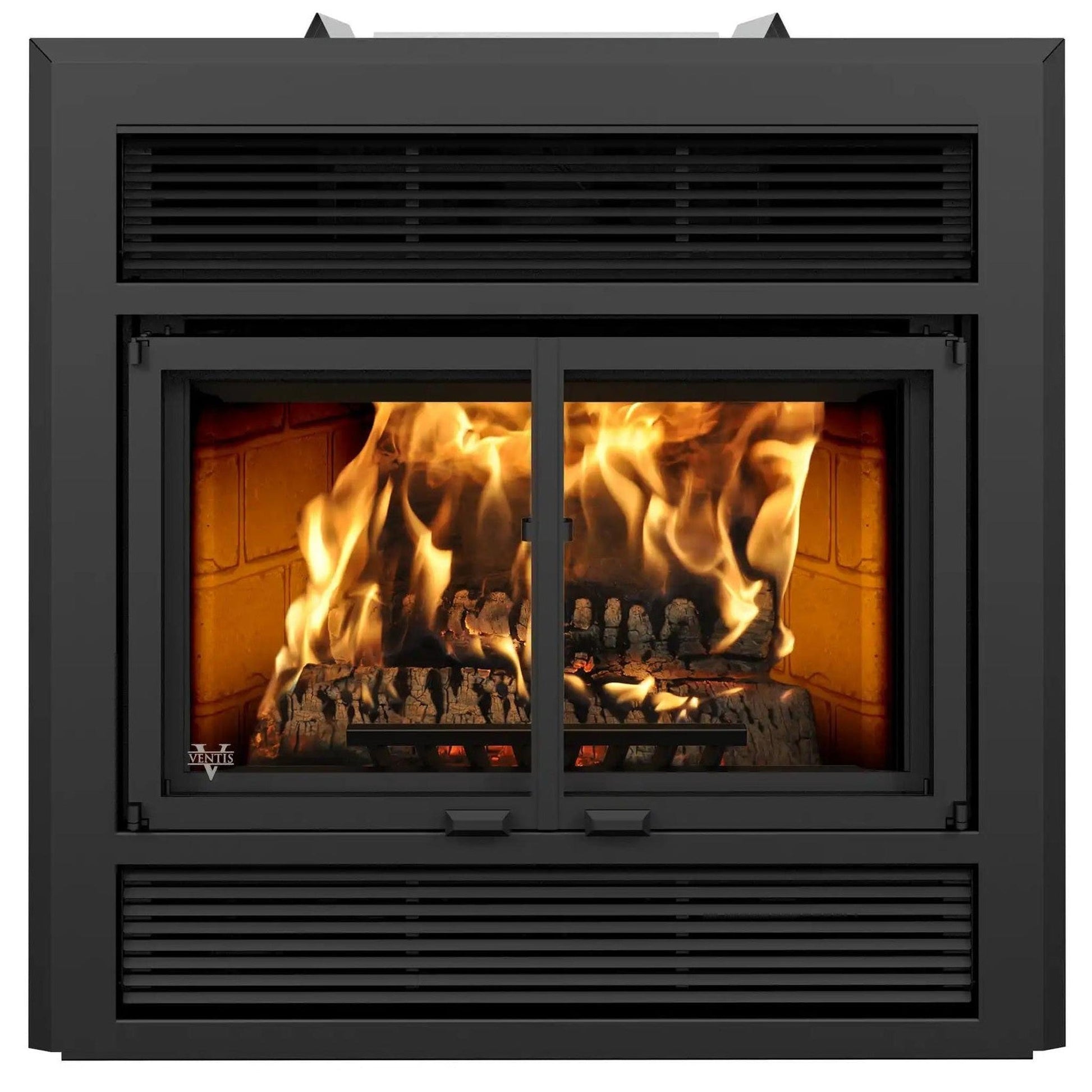 Ventis ME150 40" Black Direct Vent Wood Burning Fireplace