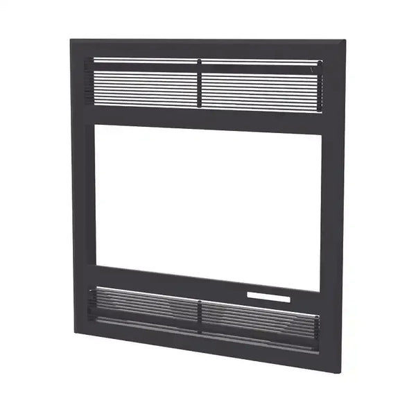 Ventis VBA1561 Black Modern Faceplate for HE250R Wood Burning