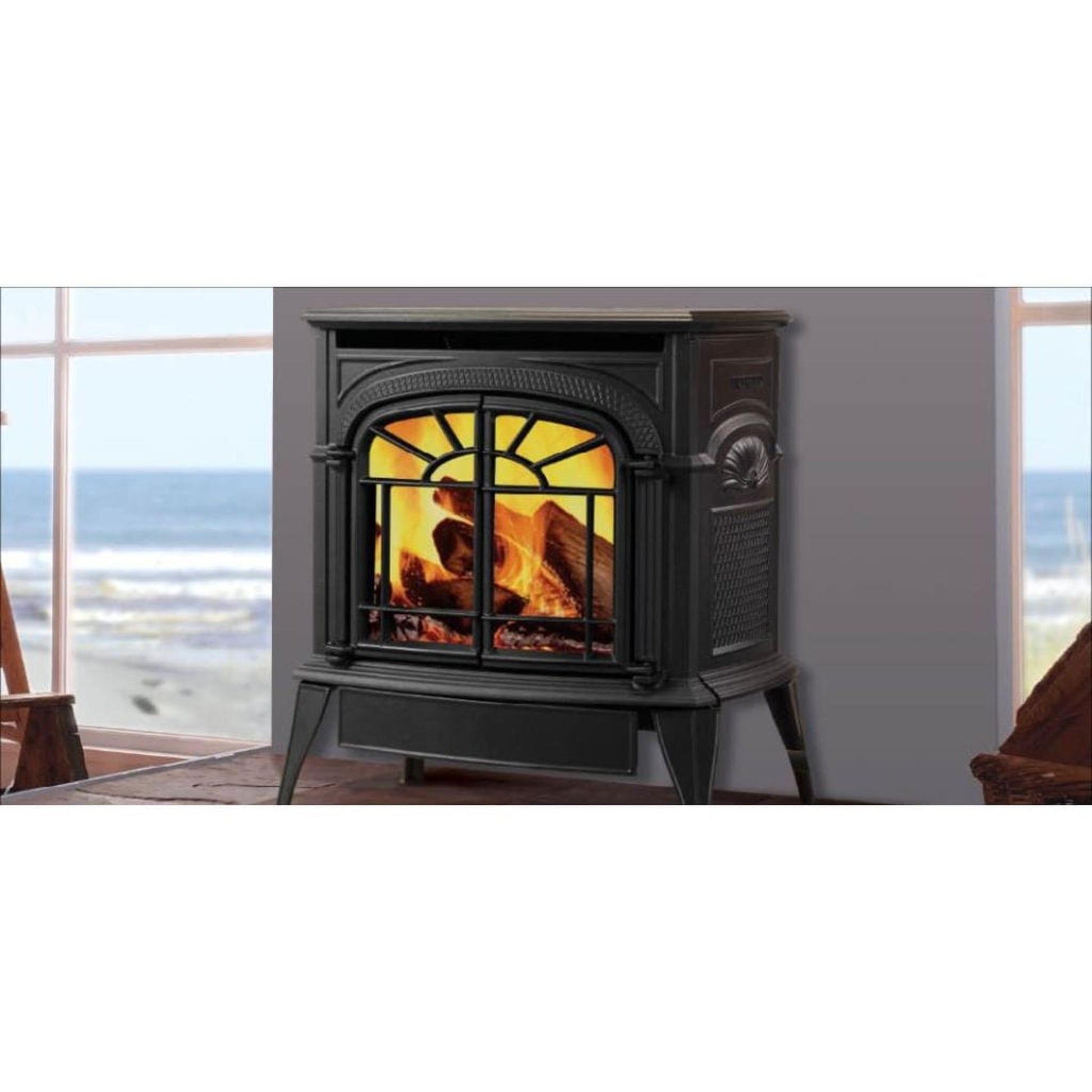 Vermont Castings 21" Intrepid Direct Vent Gas Stove with IntelliFire Touch Ignition System