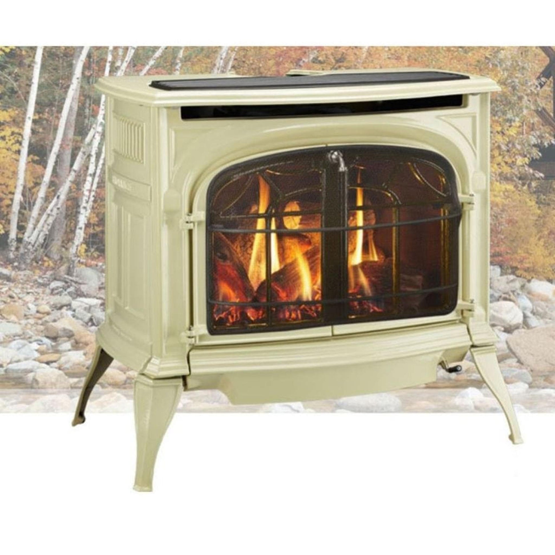 Vermont Castings 31" Radiance Direct Vent Gas Stove with IntelliFire Touch Ignition System