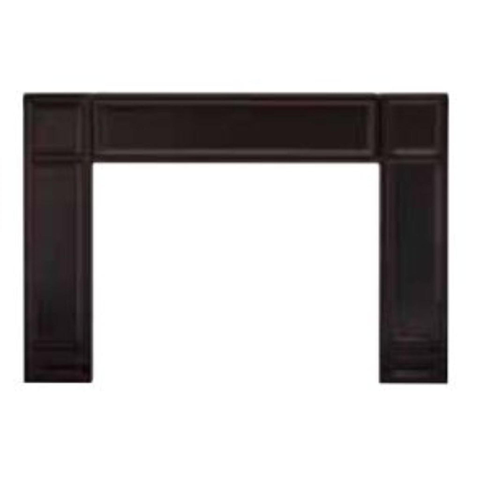 Vermont Castings Majolica Brown Cast Iron Surround For Gifford Wood Insert