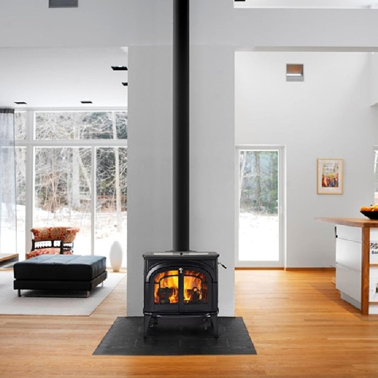 Vermont Castings Dauntless 23" Classic Black Wood Burning Stove