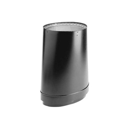 Vermont Castings Duravent DVL Double Wall Oval-to-Round Wood Stove Adapter (Required for Defiant Stove)