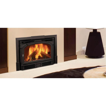 Vermont Castings Montpelier II 32" Majolica Brown Wood Burning Fireplace Insert