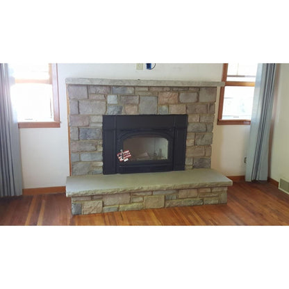 Vermont Castings Montpelier II 32" Majolica Brown Wood Burning Fireplace Insert