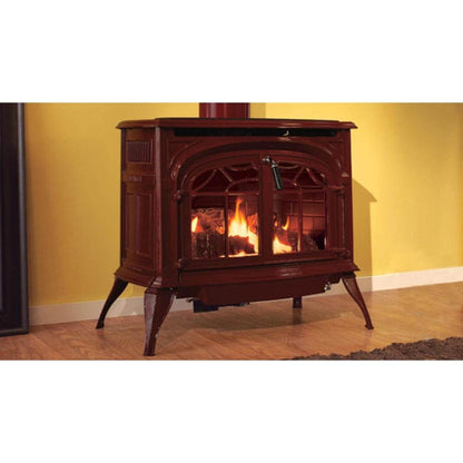 Vermont Castings Radiance 31" Classic Black Direct Vent Natural Gas Stove With IntelliFire Touch Ignition System