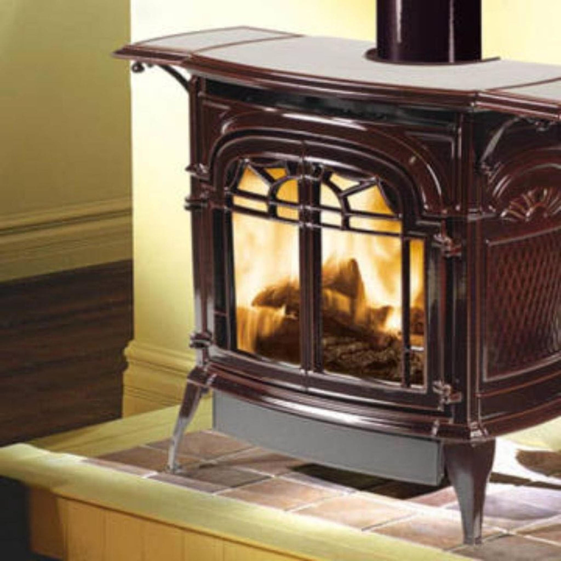 Vermont Castings Stardance 25" Classic Black Direct Vent Propane Gas Stove