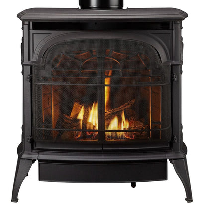 Vermont Castings Stardance 25" Classic Black Direct Vent Propane Gas Stove