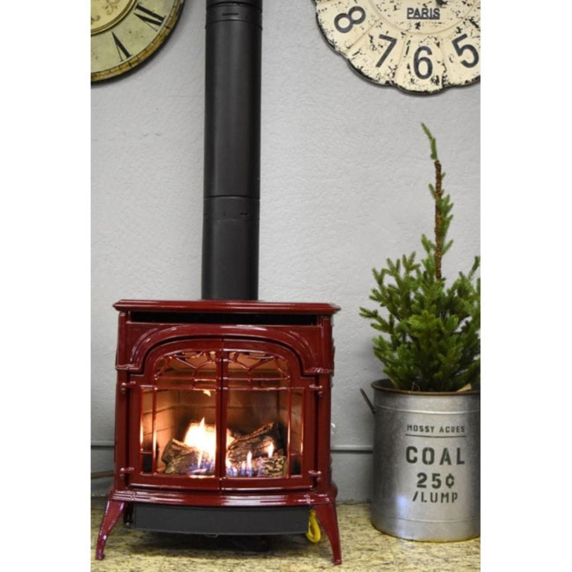 Vermont Castings Stardance 25" Classic Black Direct Vent Propane Gas Stove