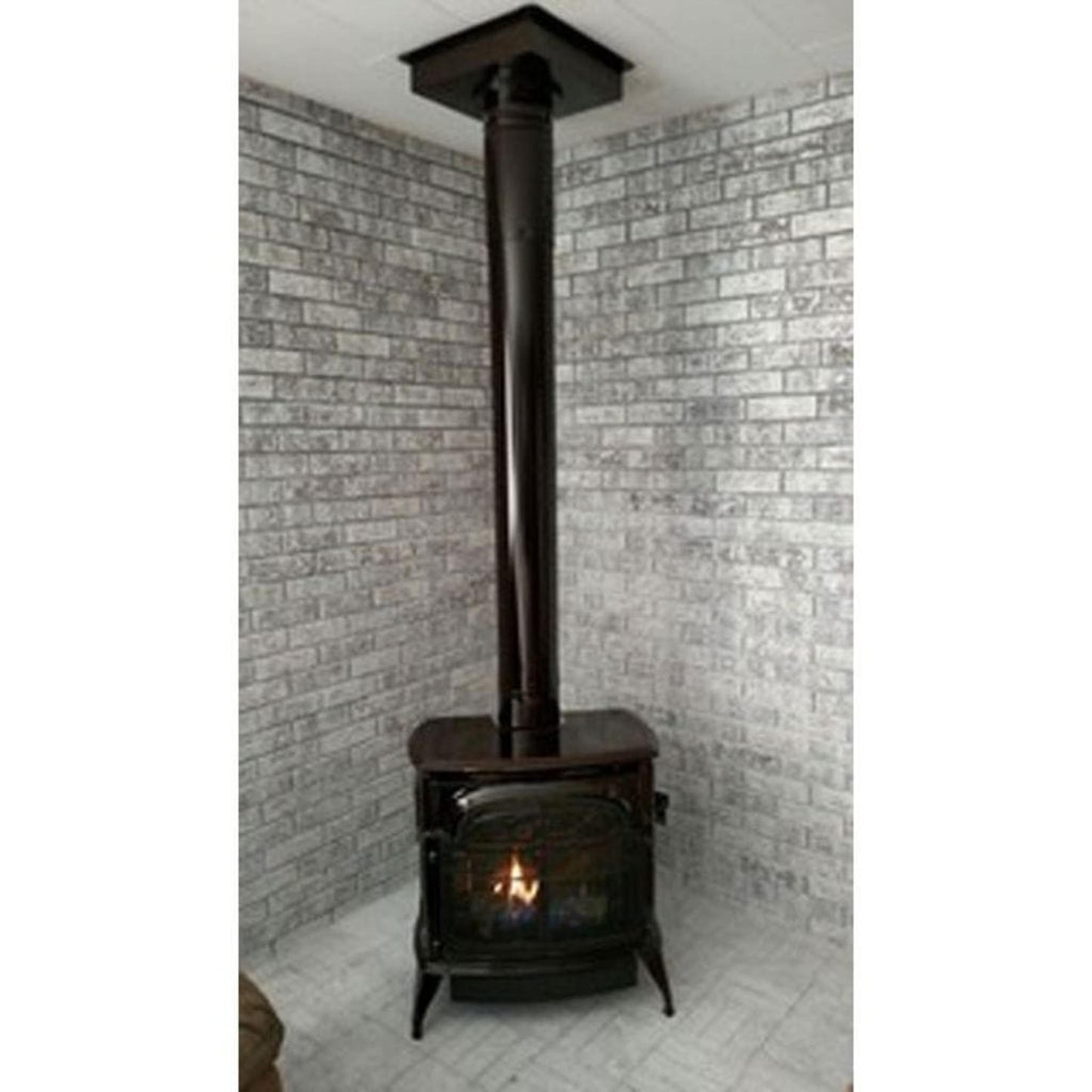 Vermont Castings Stardance 25" Classic Black Direct Vent Propane Gas Stove