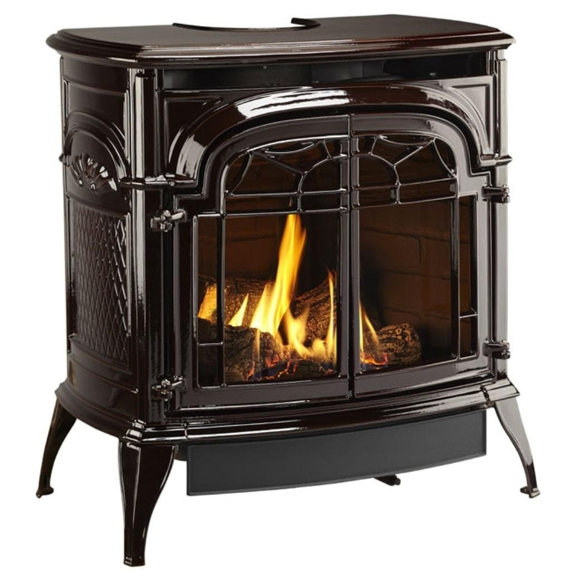 Vermont Castings Stardance 25" Classic Black Direct Vent Propane Gas Stove