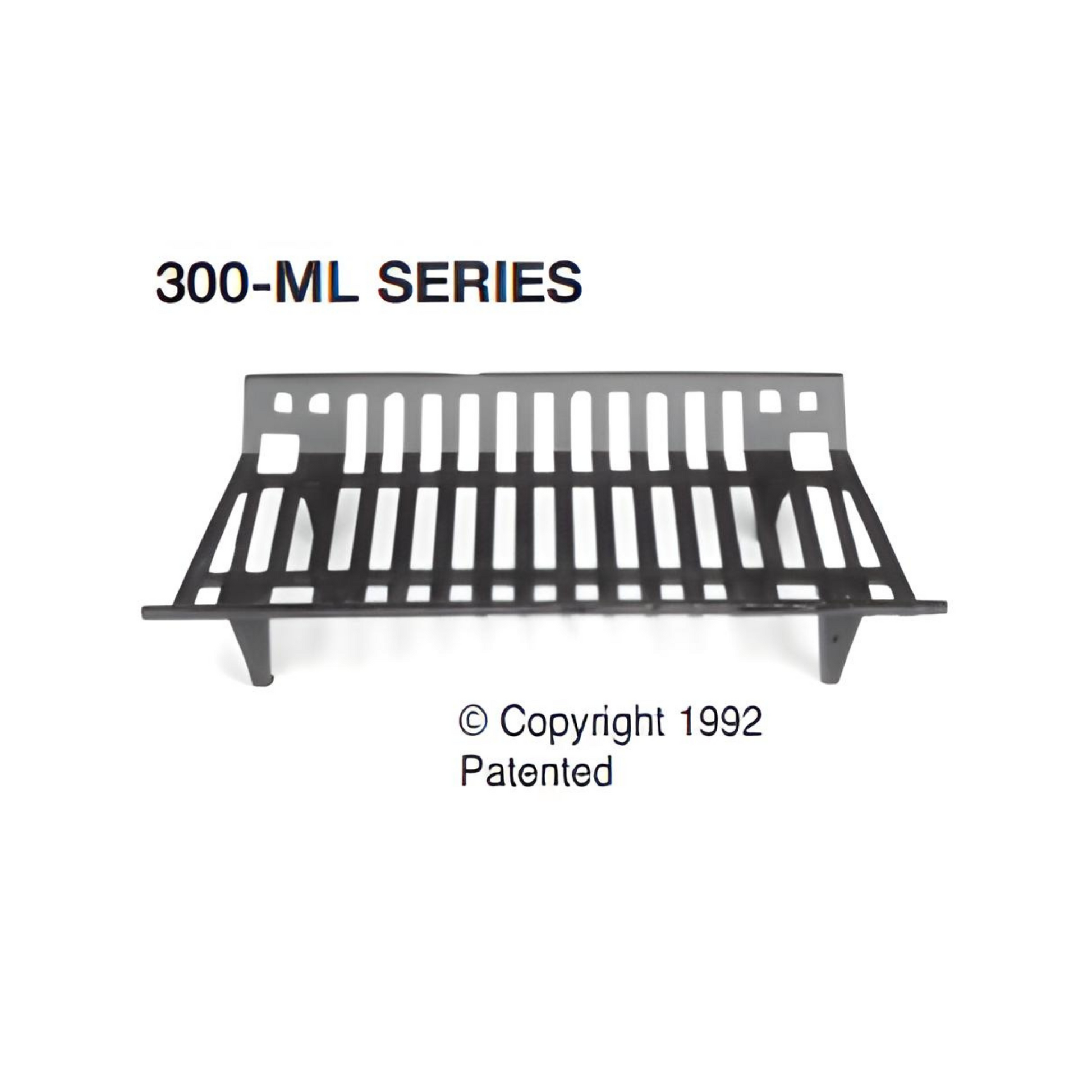 Vestal 300 Series 24" 1-Piece Heavy Duty American Crafted Cast Iron Grate