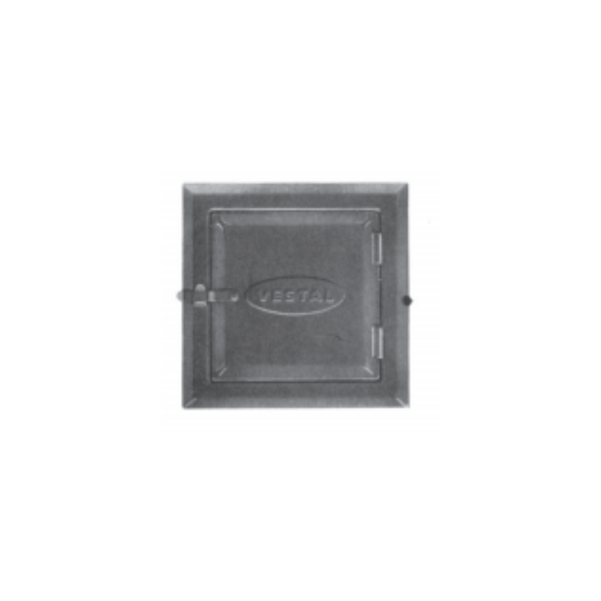Vestal 8" x 8" Galvanized Steel Cleanout Door