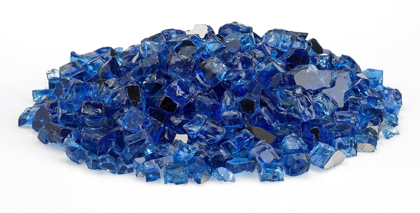 Warming Trends 1/2" Cobalt Reflective Fire Glass (80lb)