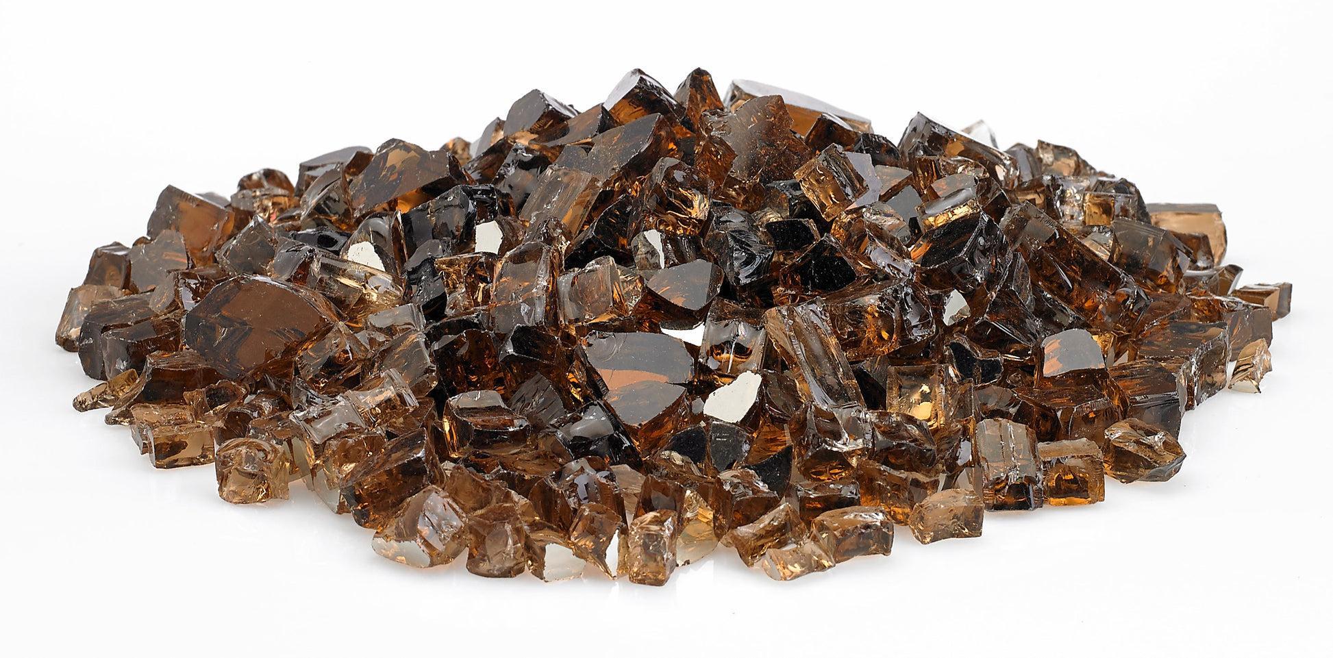 Warming Trends 1/2" Copper Reflective Fire Glass (210lb)