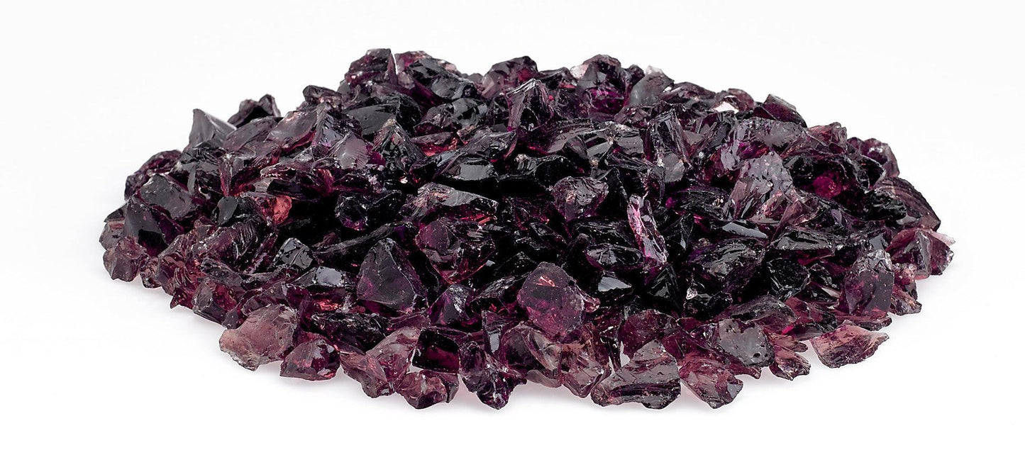 Warming Trends 3/4" to 1" Purple Recycled Fire Glass (10lb)