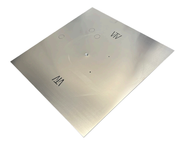 Warming Trends 36" Square Aluminum Plate