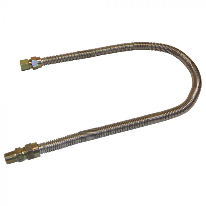 Warming Trends 36" x 1/2" Stainless Steel Flex Line