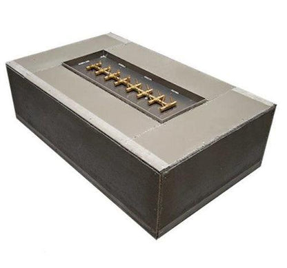 Warming Trends 48" Natural Gas Rectangular Ready-To-Finish Kit With CFBT170 Tree-Style Brass Burner