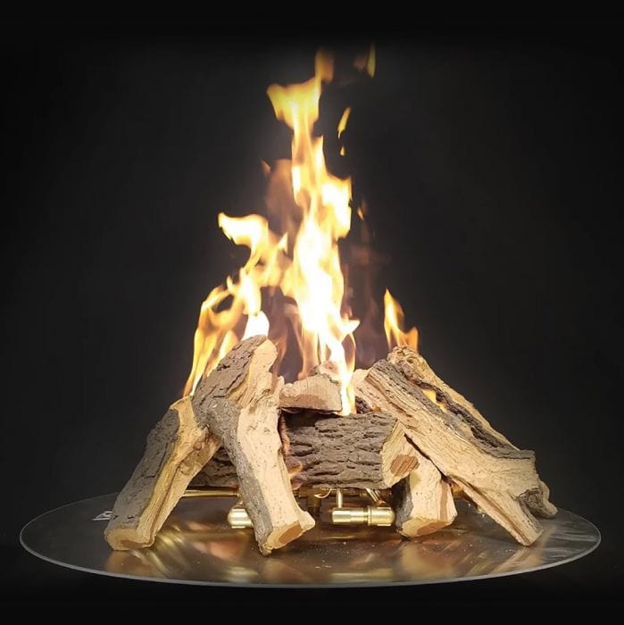Warming Trends 8 Piece Mountain Split Log Set for 24/30" Fire Pit