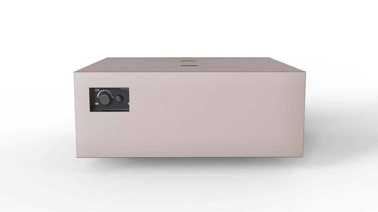 Warming Trends AON 40" Sand Pebble Powder Coated Steel Natural Gas, Mercury Ignition Square Fire Table