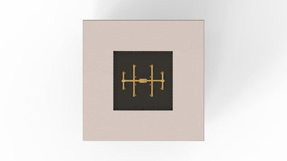 Warming Trends AON 40" Sand Pebble Powder Coated Steel Natural Gas, Mercury Ignition Square Fire Table