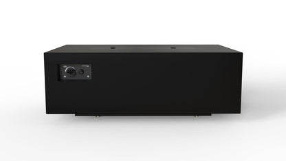 Warming Trends AON 48" Black Powder Coated Steel Natural Gas, Mercury Ignition Rectangular Fire Table