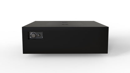 Warming Trends AON 48" Black Powder Coated Steel Natural Gas, Mercury Ignition Square Fire Table