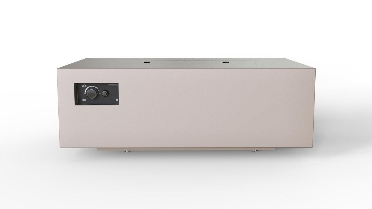 Warming Trends AON 48" Sand Pebble Powder Coated Steel Natural Gas, Platinum Ignition Rectangular Fire Table