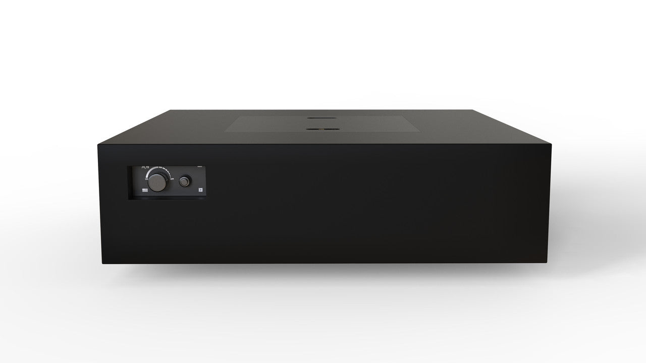 Warming Trends AON 56" Black Powder Coated Steel Natural Gas, Mercury Ignition Square Fire Table